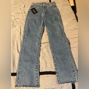 Never worn jeans from PrettyLittleThings